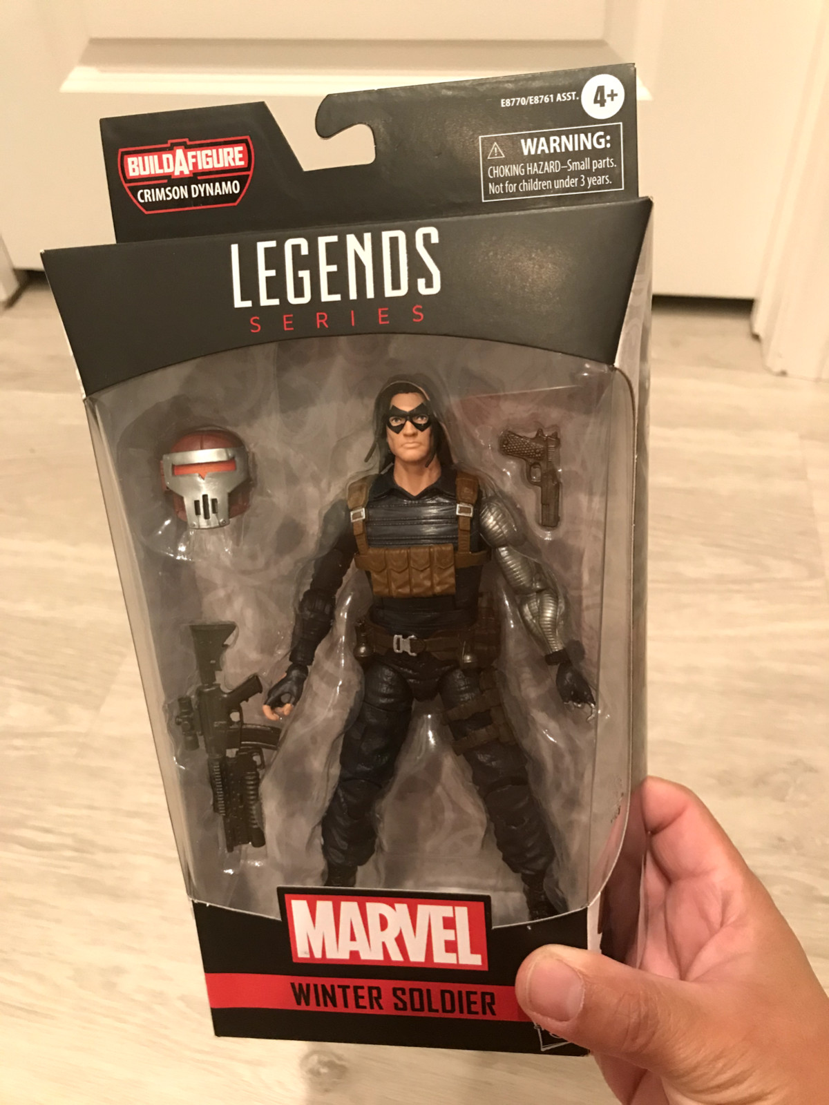 Marvel Legends Winter Soldier – Crimson Dynamo BAF new usa seller