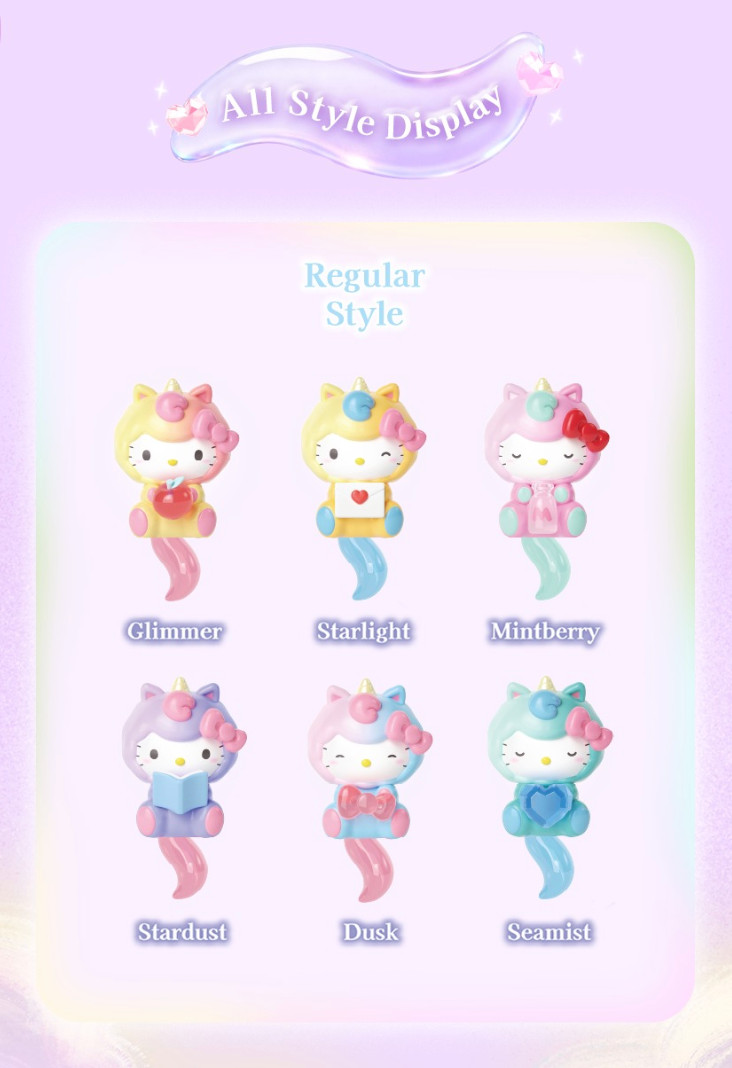 💡 Moetch Mini x Hello Kitty Fantasy Encounter Series – Set of 3 Mini Blind Bags