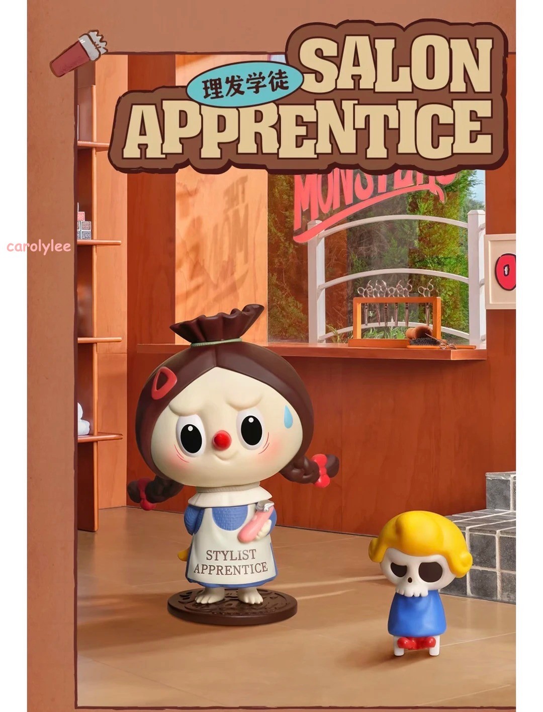 Hair Salon Series The Monste Blind Box Confirmed Figure Toy Gift Authentic