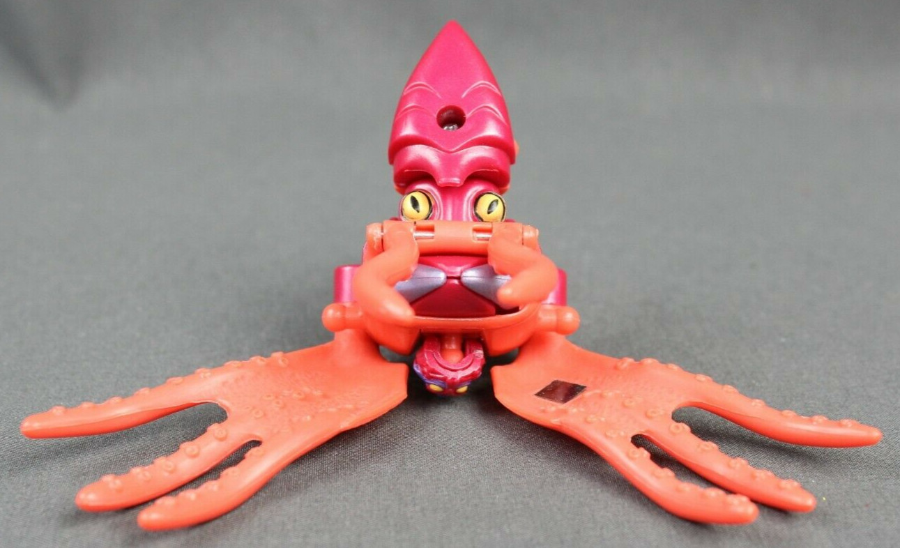 Beast Wars Transformers CLAW JAW Squid Heroic Maximal Torso and Head Only