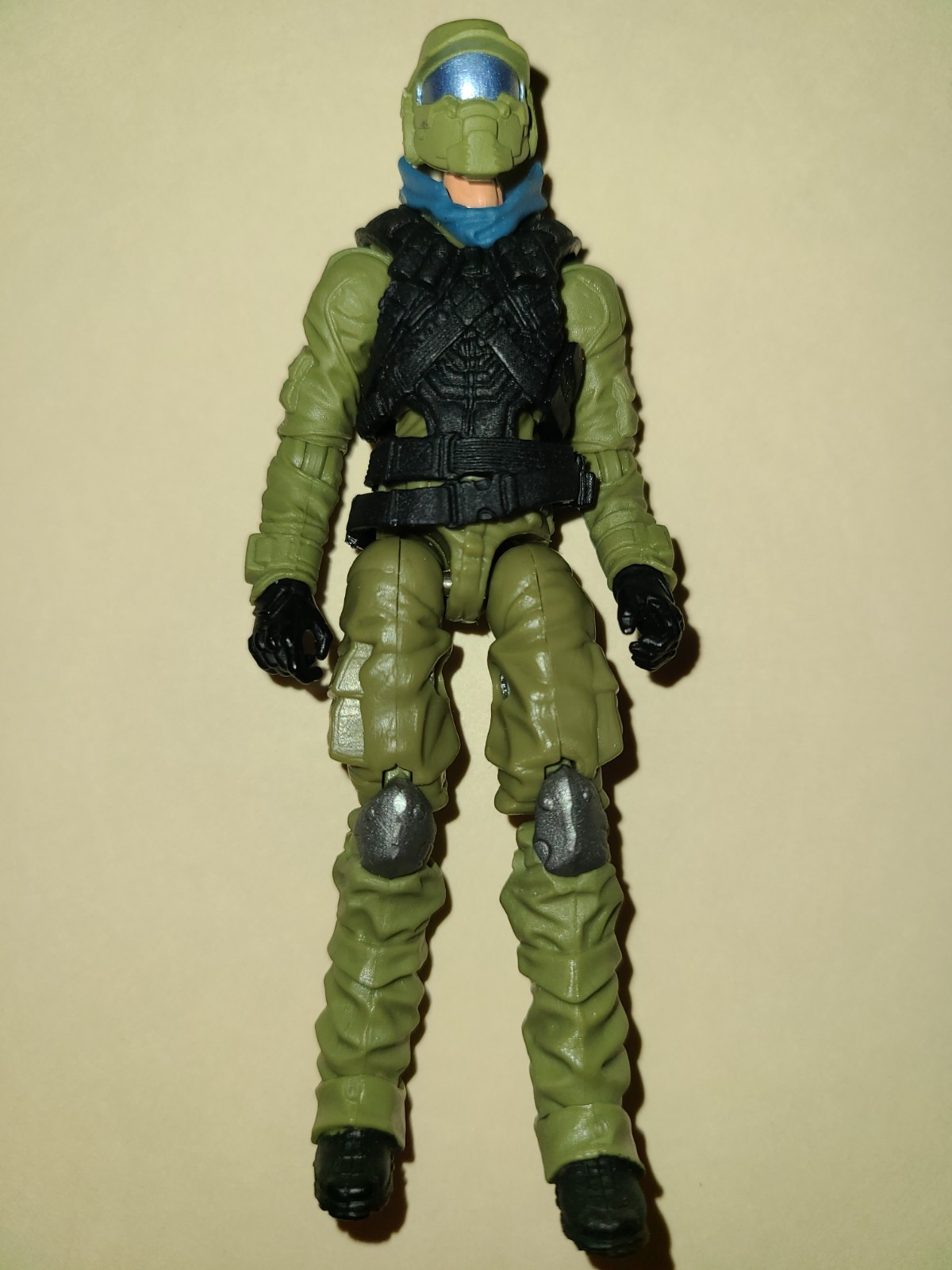 2012 GI Joe Retaliation GI Joe Trooper 2A – Blue variant – 100% complete