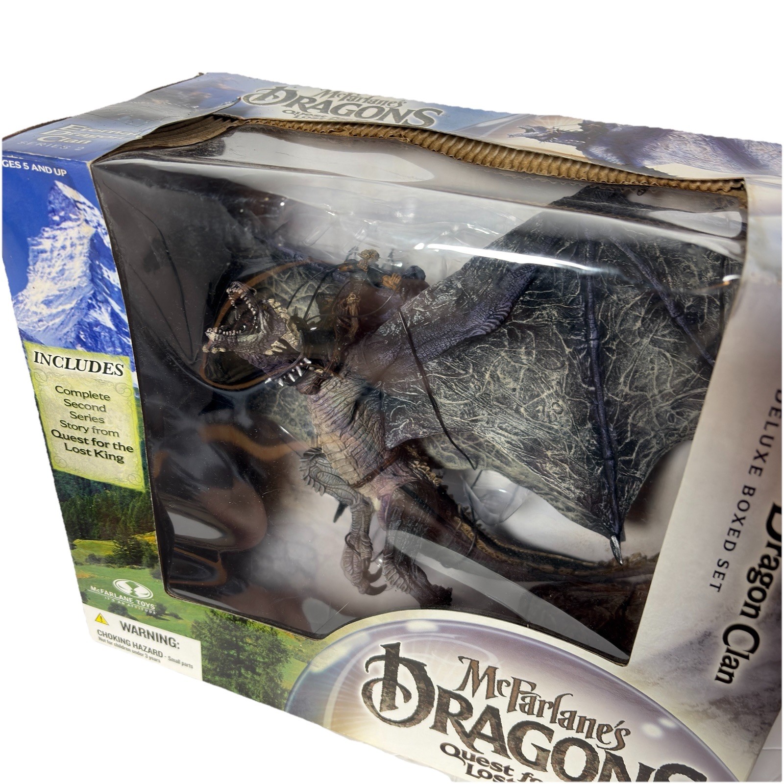 McFarlane’s Dragons ETERNAL DRAGON CLAN Boxed Set New Sealed 2006 Series 2