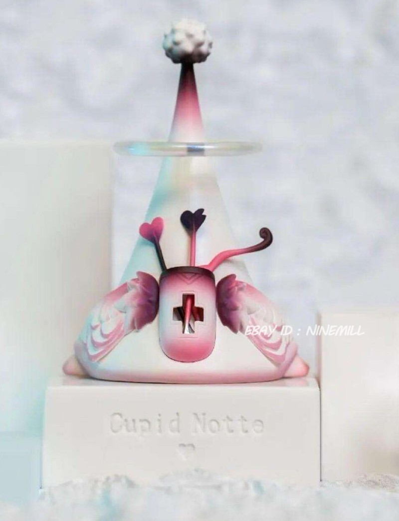 1001 Moons Studio Notte-Pink black Cupid Model Statue Tidal Current