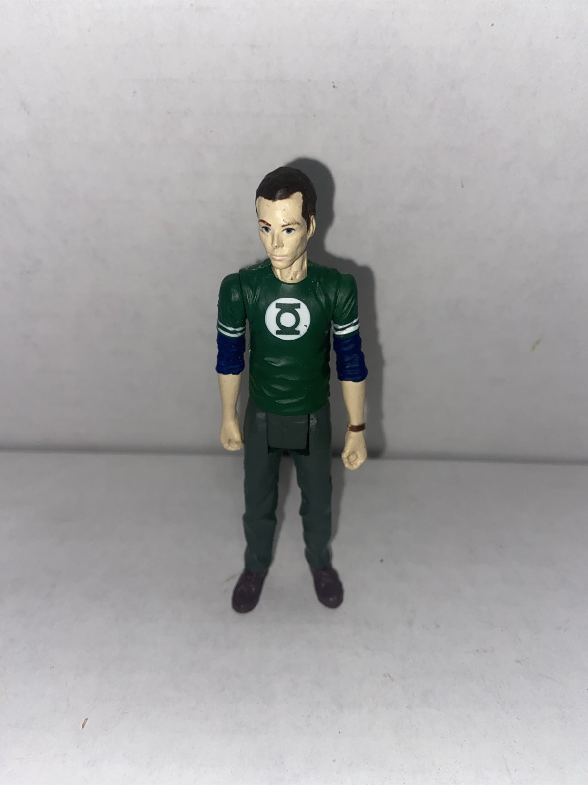 RARE The Big Bang Theory SHELDON in Green Lantern T-Shirt (Series 1) 3 3/4-Inch