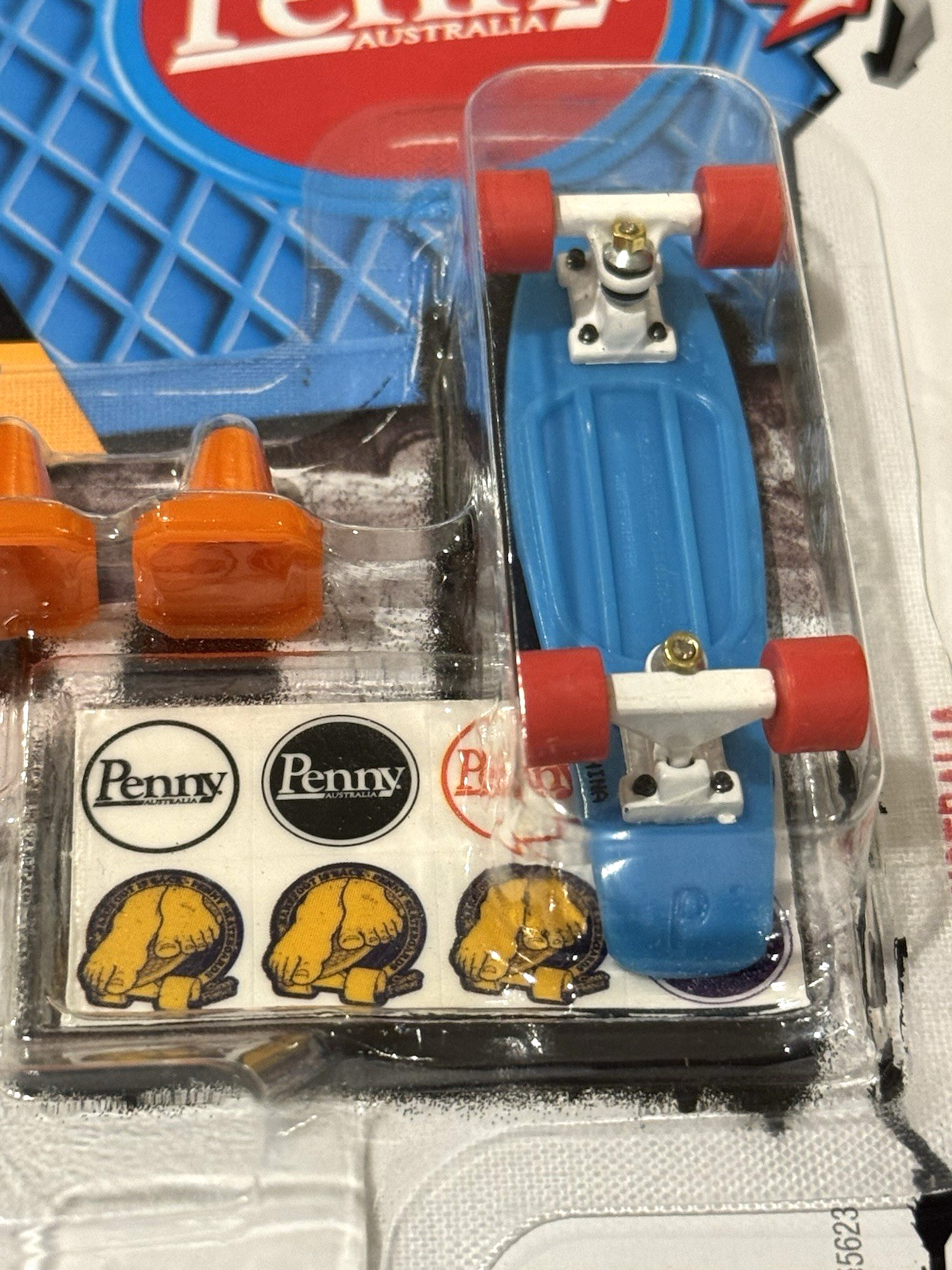 Tech Deck Penny Australia Fingerboard 4 Carvin Cones 96 mm Skateboard NEW READ