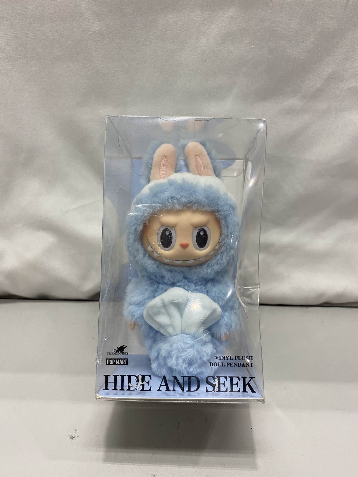 Pop Mart Labubu Hide and Seek Vinyl Doll Pendant Push Singapore Series