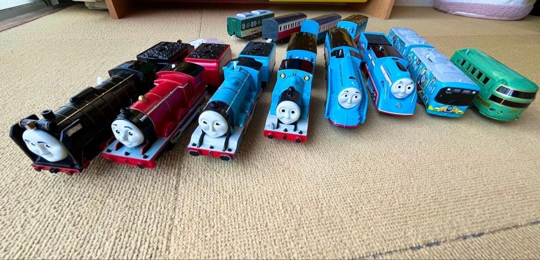 Plarail Thomas Set Thomas & Friends Lot Model Train Toys Vintage Collection