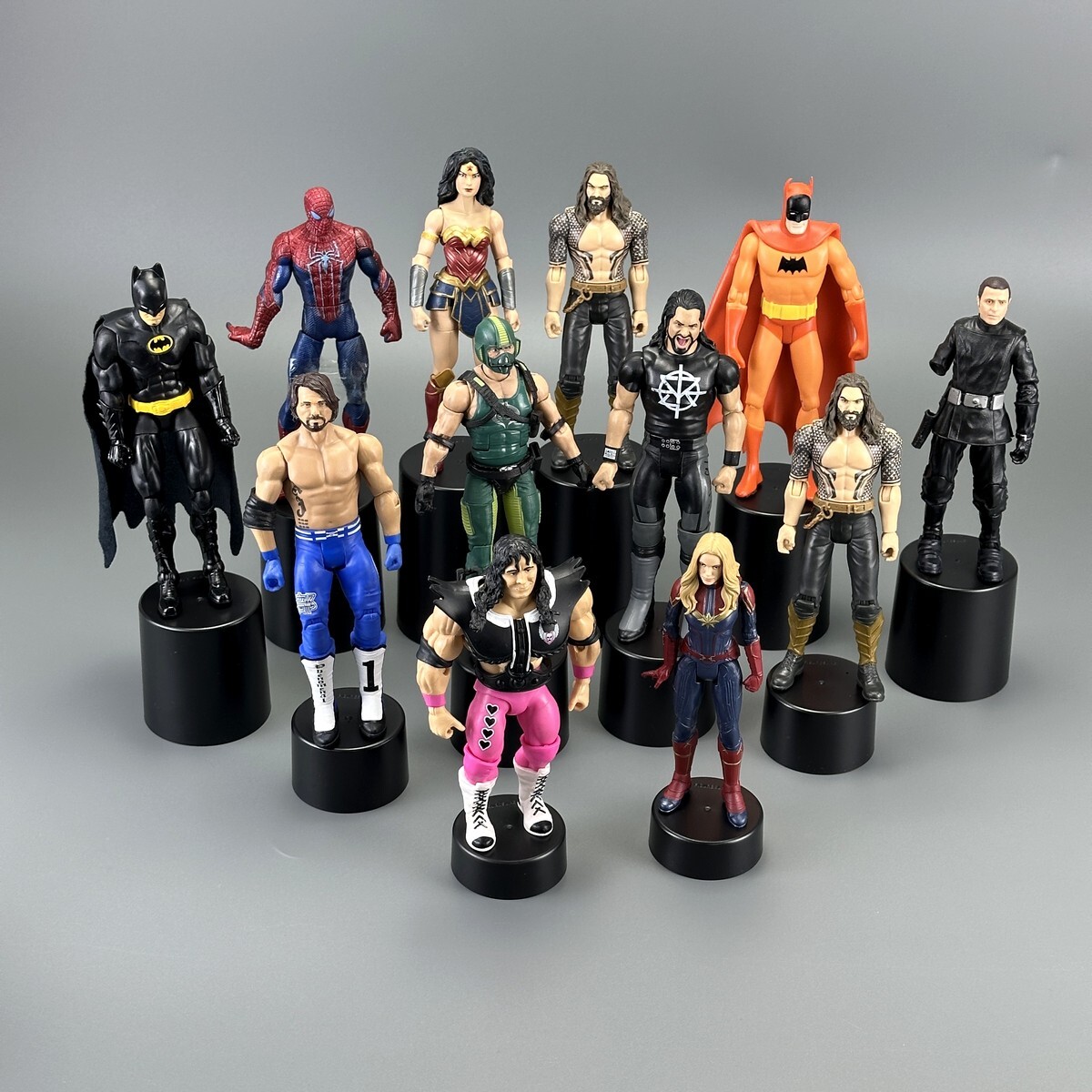 12 Display Stand Risers base For 6 » Marvel Legends Gi joe Motu Dc comics Figure