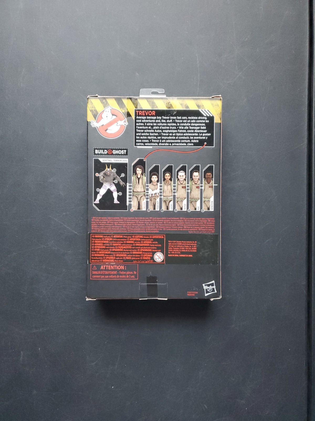 Hasbro Ghostbusters Plasma Series Trevor 6&Prime; Action Figure Afterlife 2021 NIB