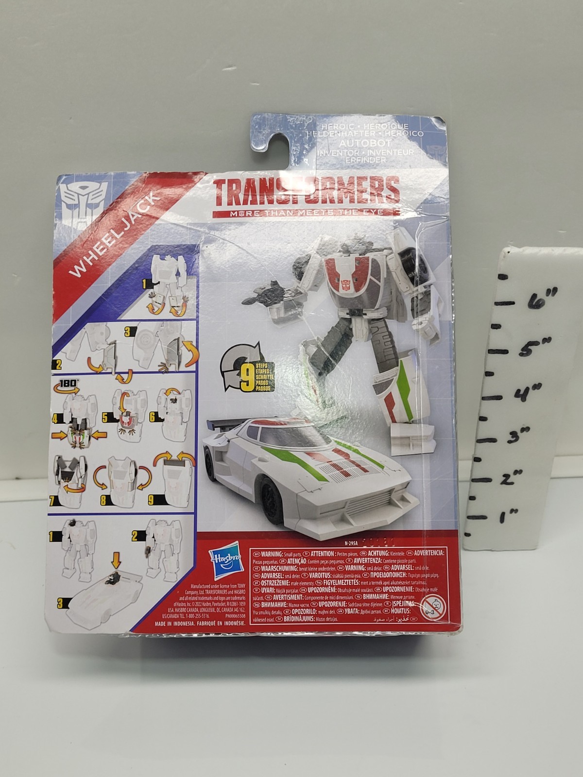Transformers Autobot 7&Prime; Wheeljack (New) 2022