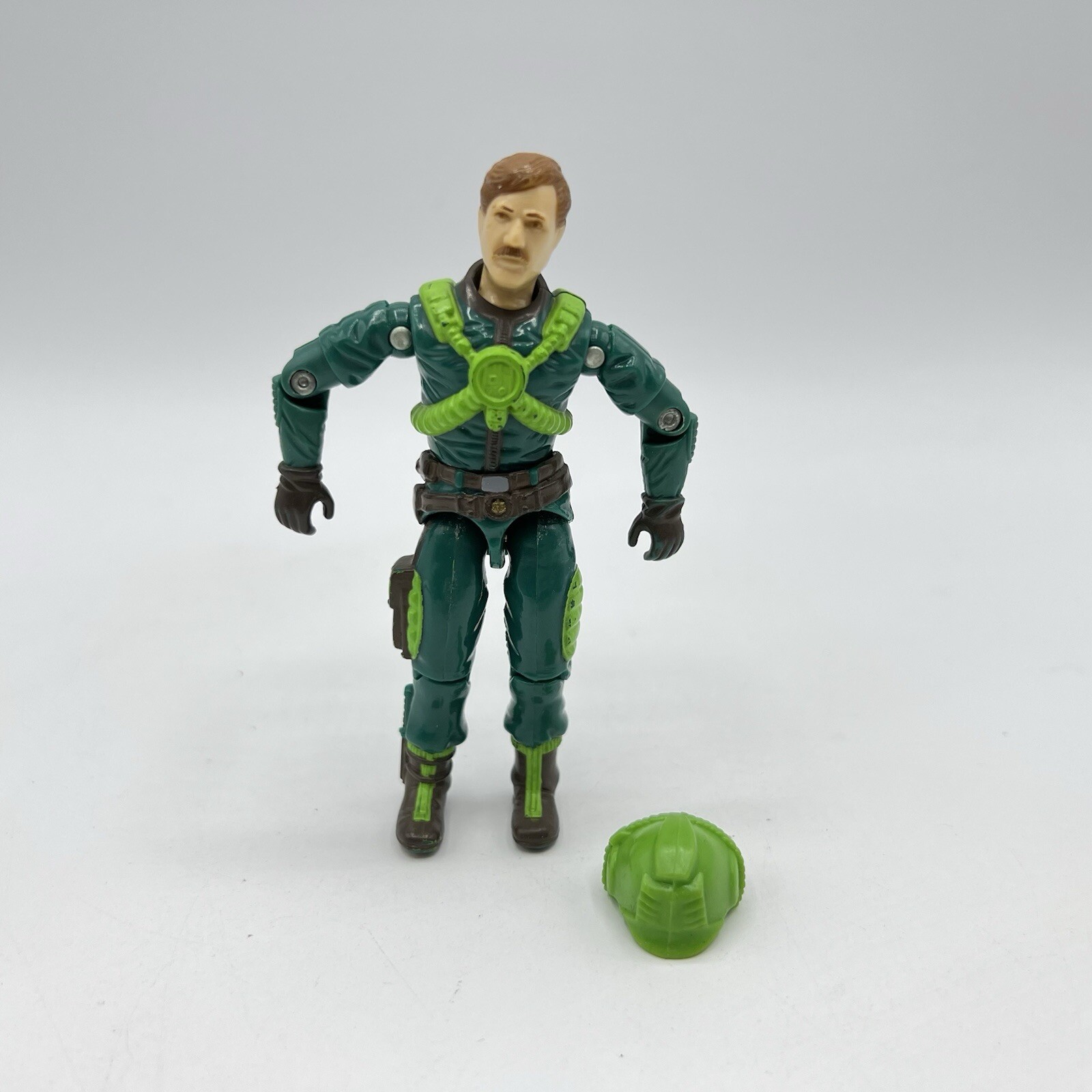 Hasbro 1991 G.I. Joe Major Altitude With Helmet Authentic Genuine Official ARAH