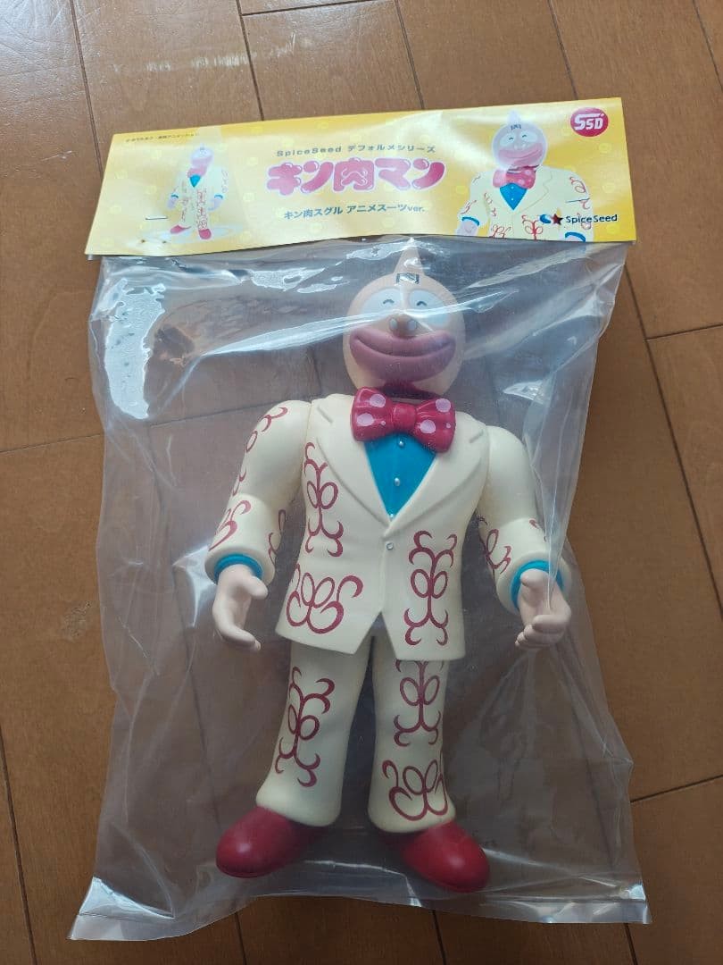 Spice Seed kinnikuman Suguru Anime Suits Soft Vinyl Figure F/S FEDEX 2