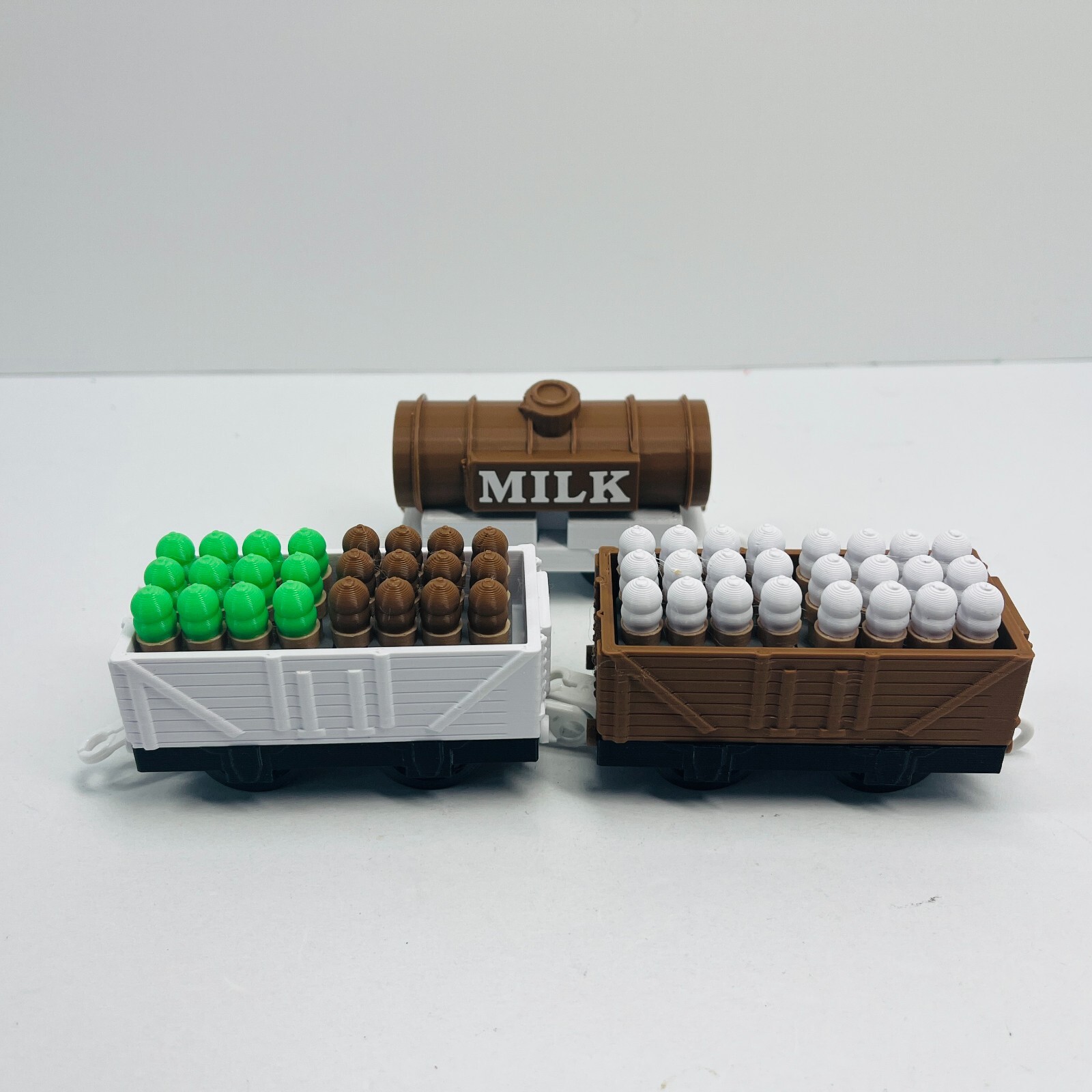 Trackmaster Custom Troublesome Cargo Ice Cream Train – Thomas & Friends