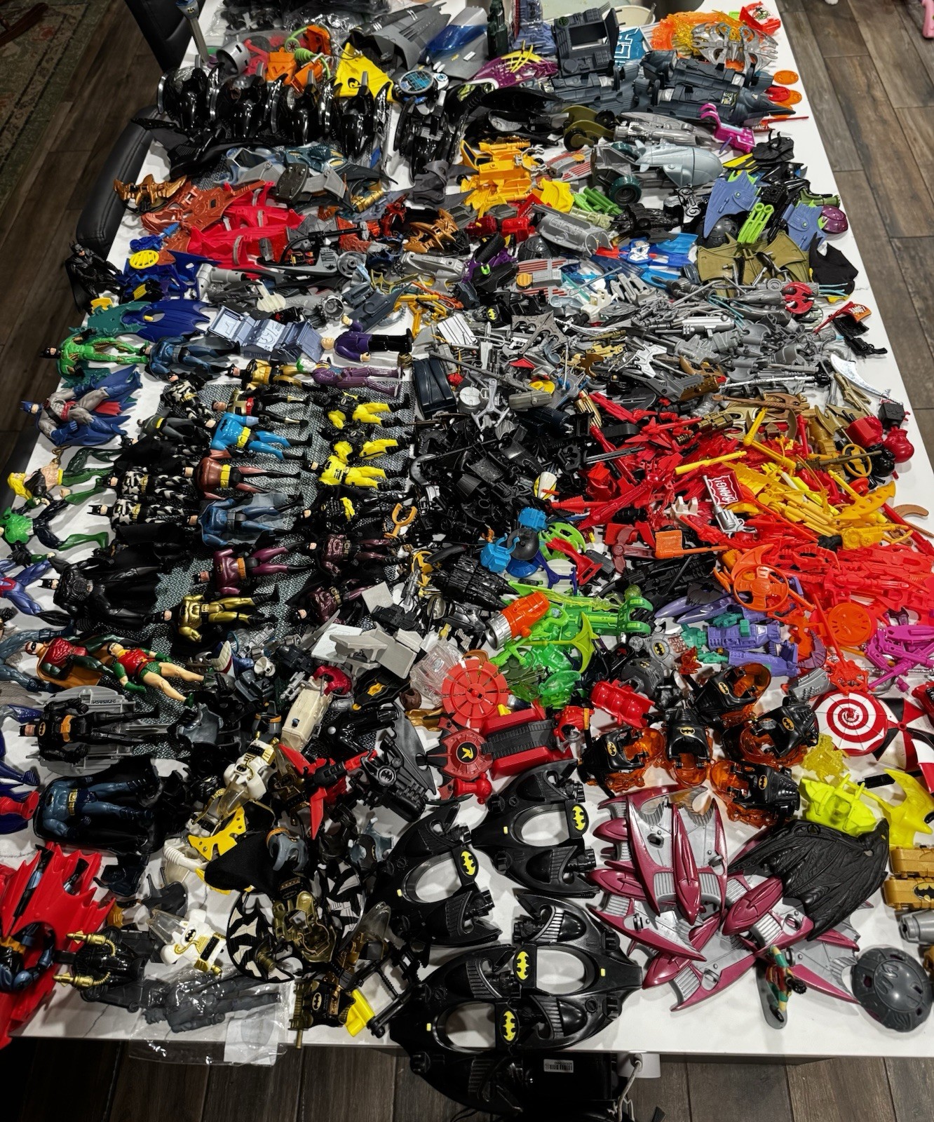 Huge Batman Action Figure Lot DC Comics Figures Vehicles Accessories
