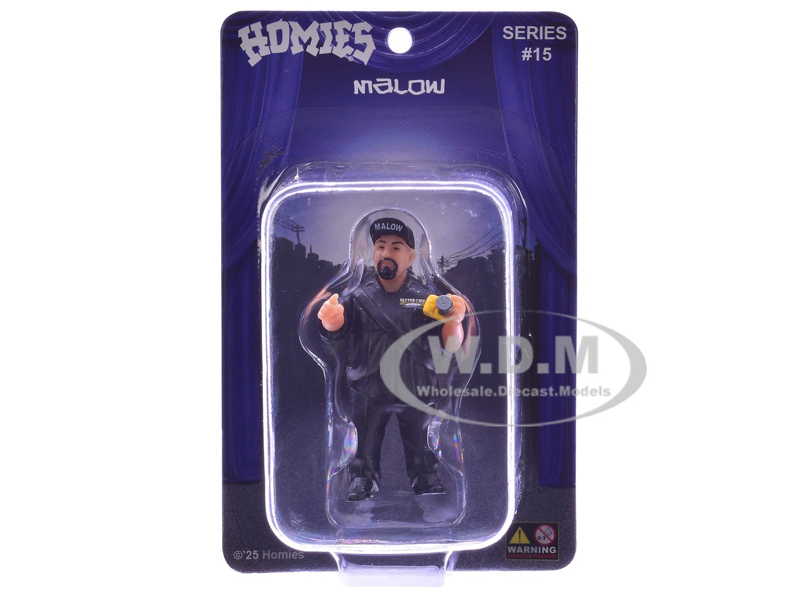 MALOW 1.75&Prime; FIGURE « SPECIAL RELEASE » #4 SERIES 15 BY HOMIES HOM15-4MALOW