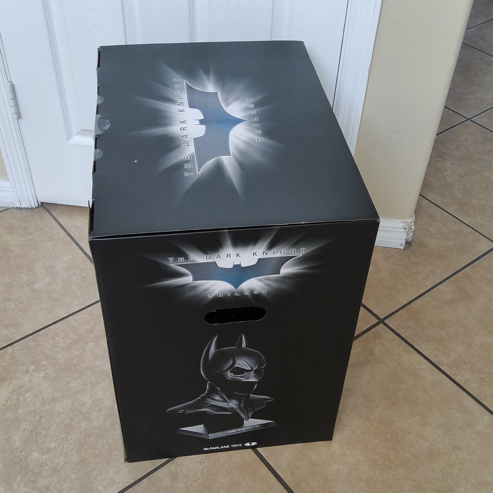 SEALED BATMAN RISE OF THE DARK KNIGHT REPLICA COWL MCFARLANE TOYS 1:1 SCALE
