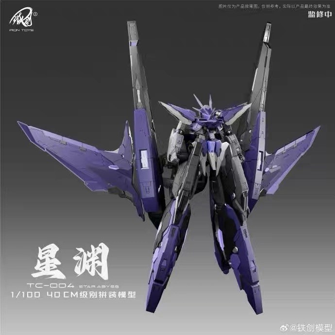 Iron Toys 1/100 TC-004 Star Abyss (Harute) – Purple Color – Model Kit Gift