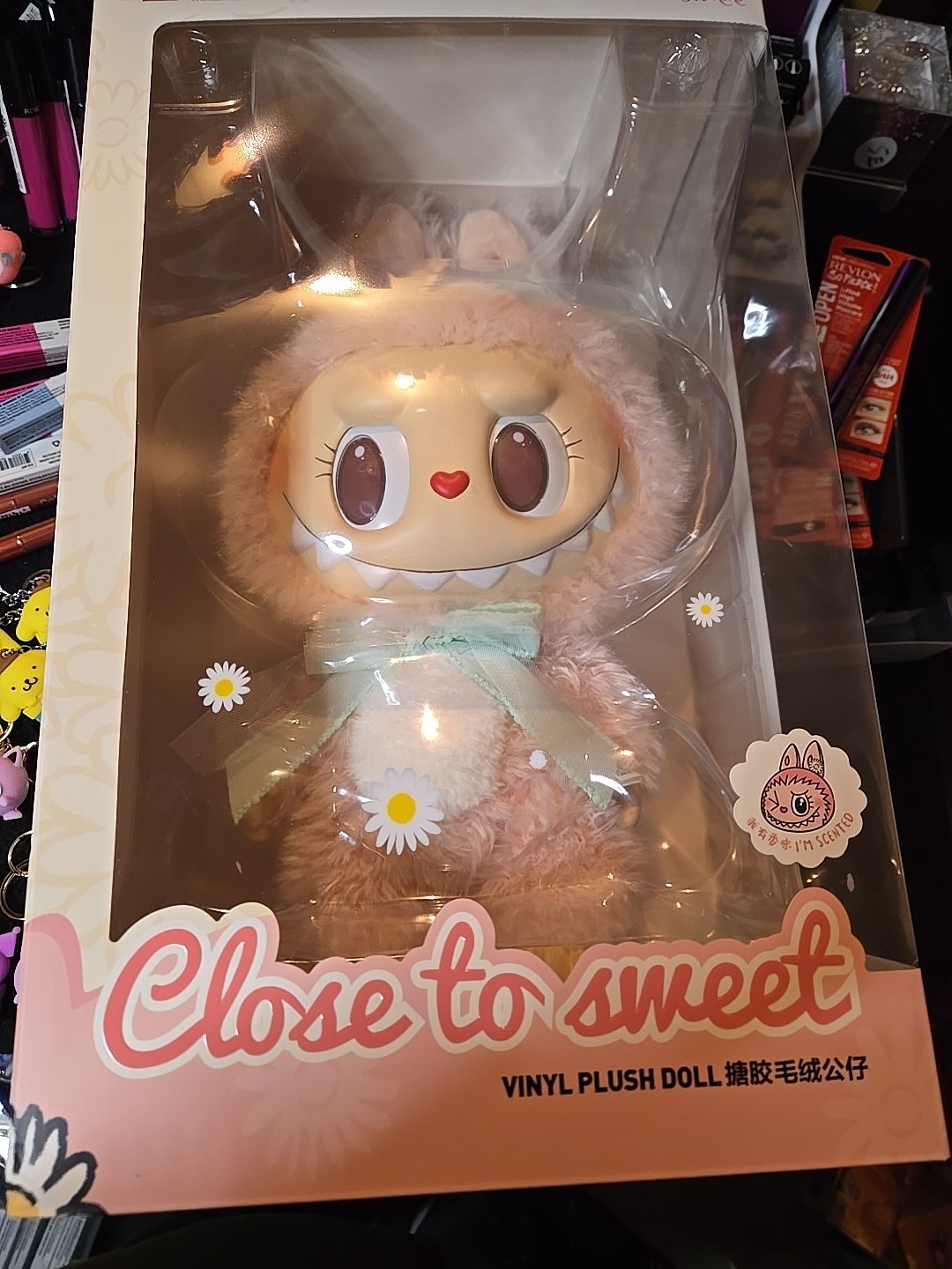 Pop Mart Mokoko Close to Sweet Vinyl Plush Doll 400 % (US SELLER)