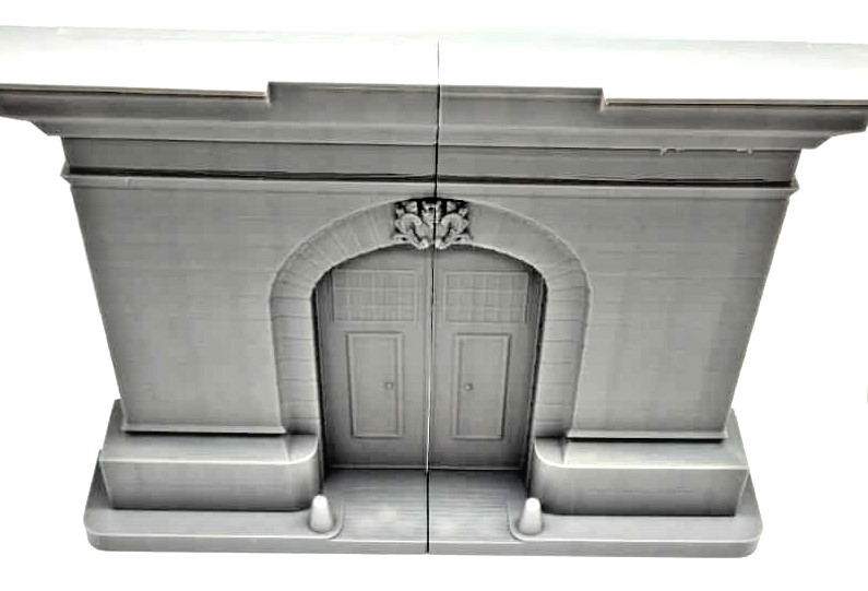 1:18 Scale Modular EXTO-1 Firehouse Diorama Backdrop for 4&Prime; Action Figures 14 in