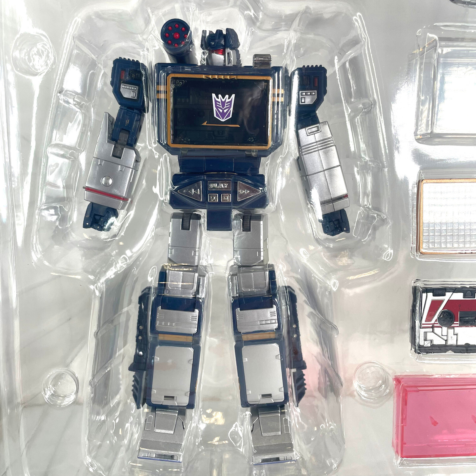 Transformers Masterpiece MP-13 Soundwave with Laserbeak Action Figure Gift Toy