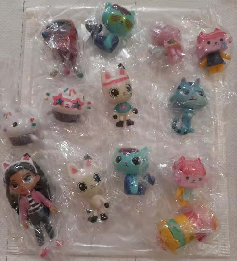 13pcs/set Gabby&rsquo;s Dollhouse Action Figure Cute Doll Collection Model Toys***