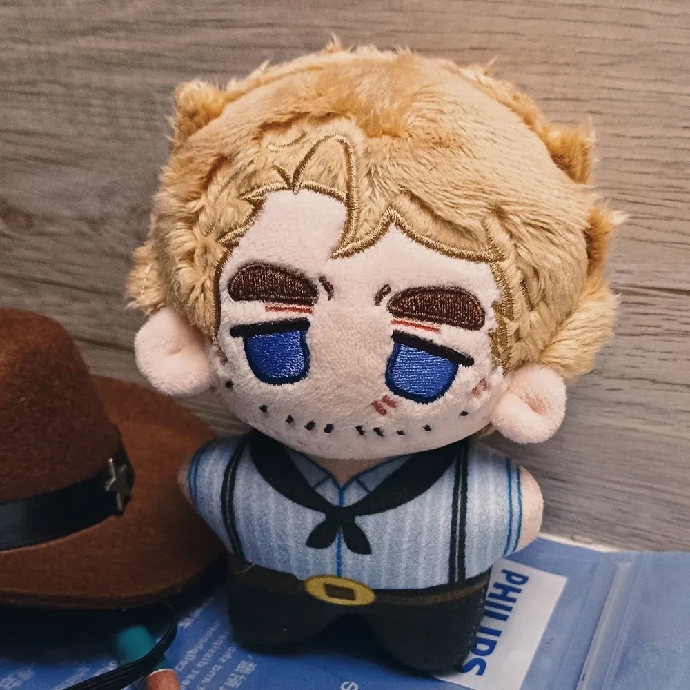 Game Red Dead Redemption 2 Arthur Morgan Cosplay Doll Plush Stuffed Backpack Gif