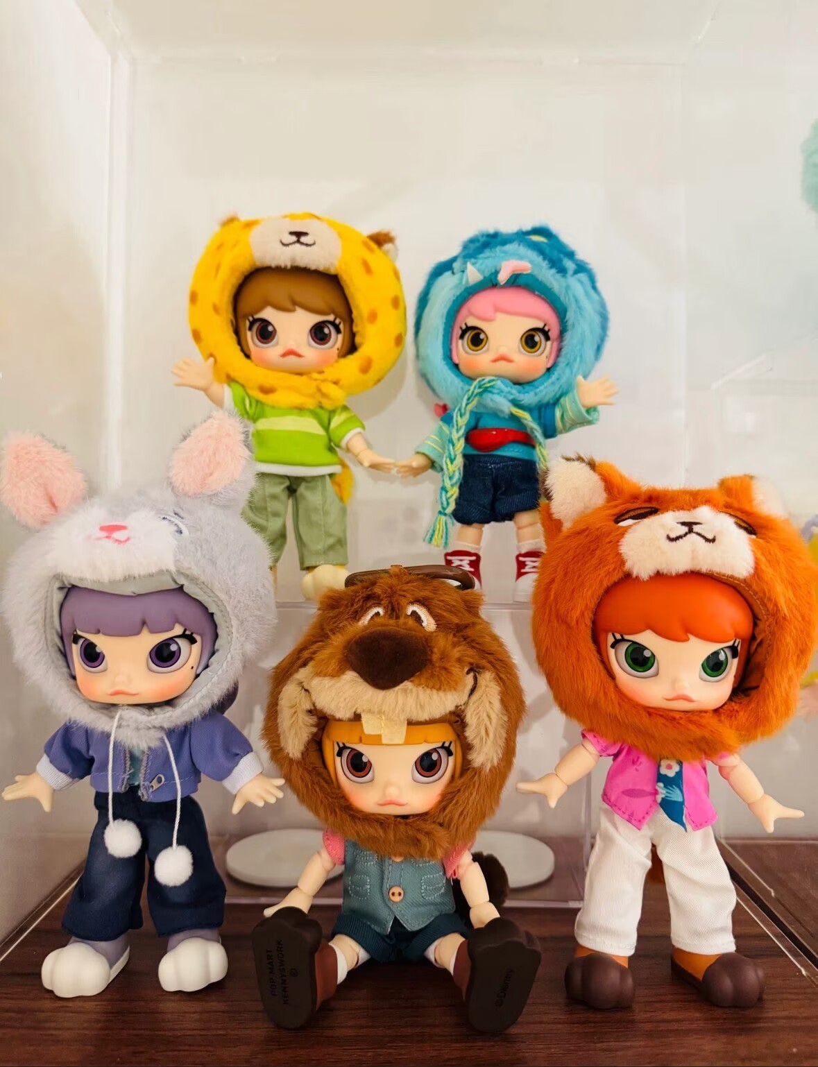 Authentic Molly Zootopia 2 Series Blind Box Figures Toy 1/12 Action Doll