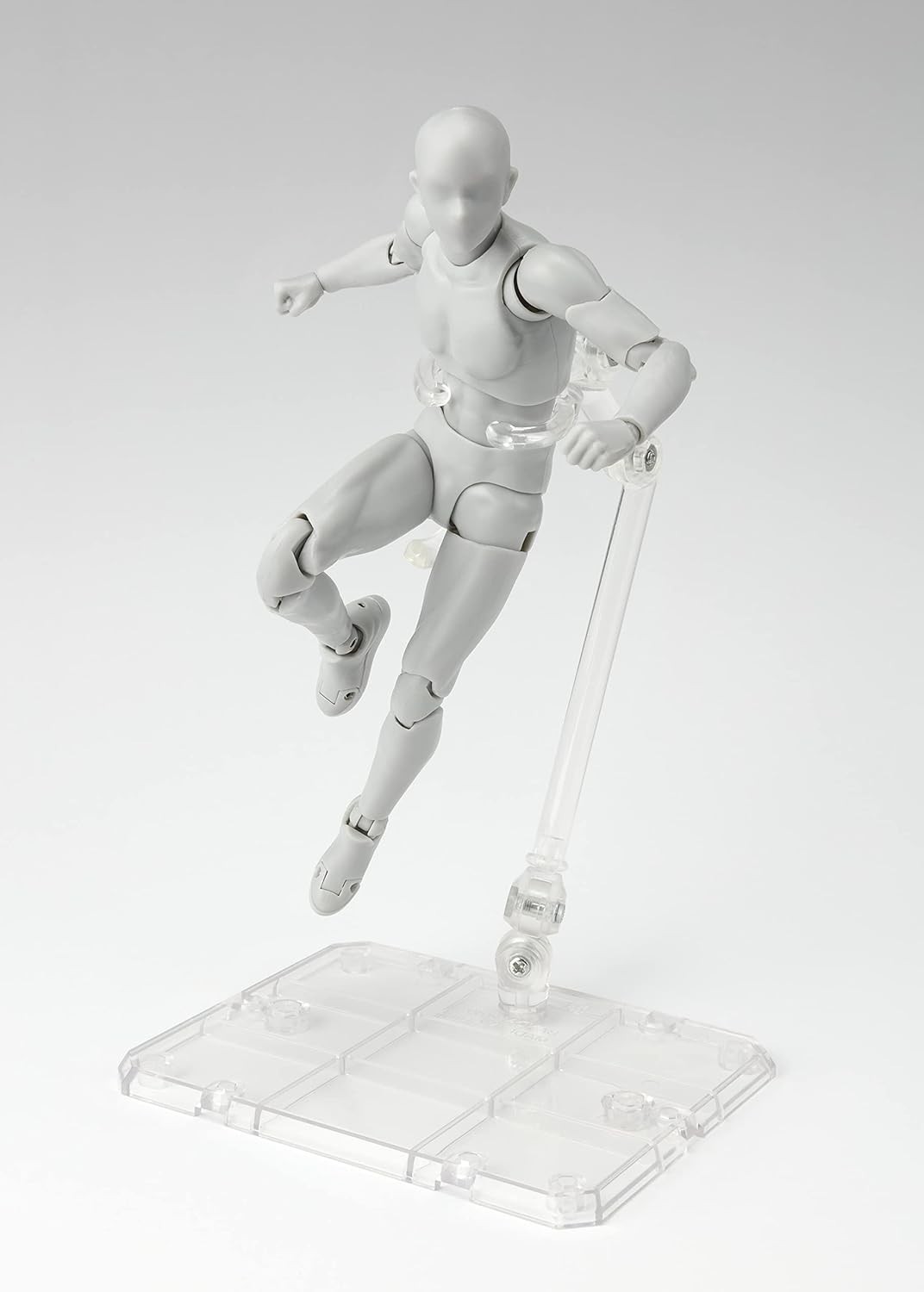 Lightweight Clear Humanoid Action Figure Stand – Adjustable Display Set