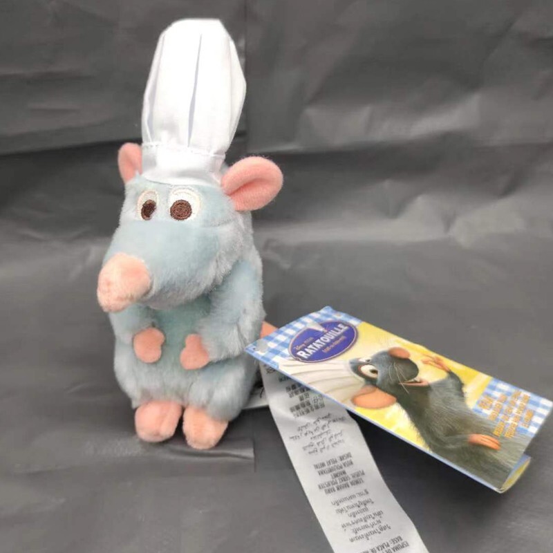 Ratatouille Chef Remy Magnetic Shoulder Plush Toy Soft Stuffed doll gift New