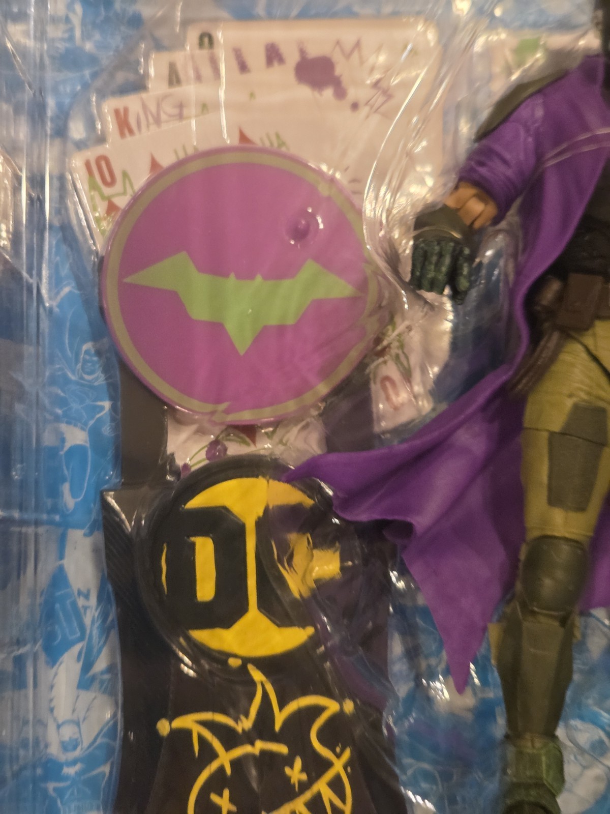 DC Mcfarlane Multiverse Batman Dark Detective Gold Label Jokerized Future State