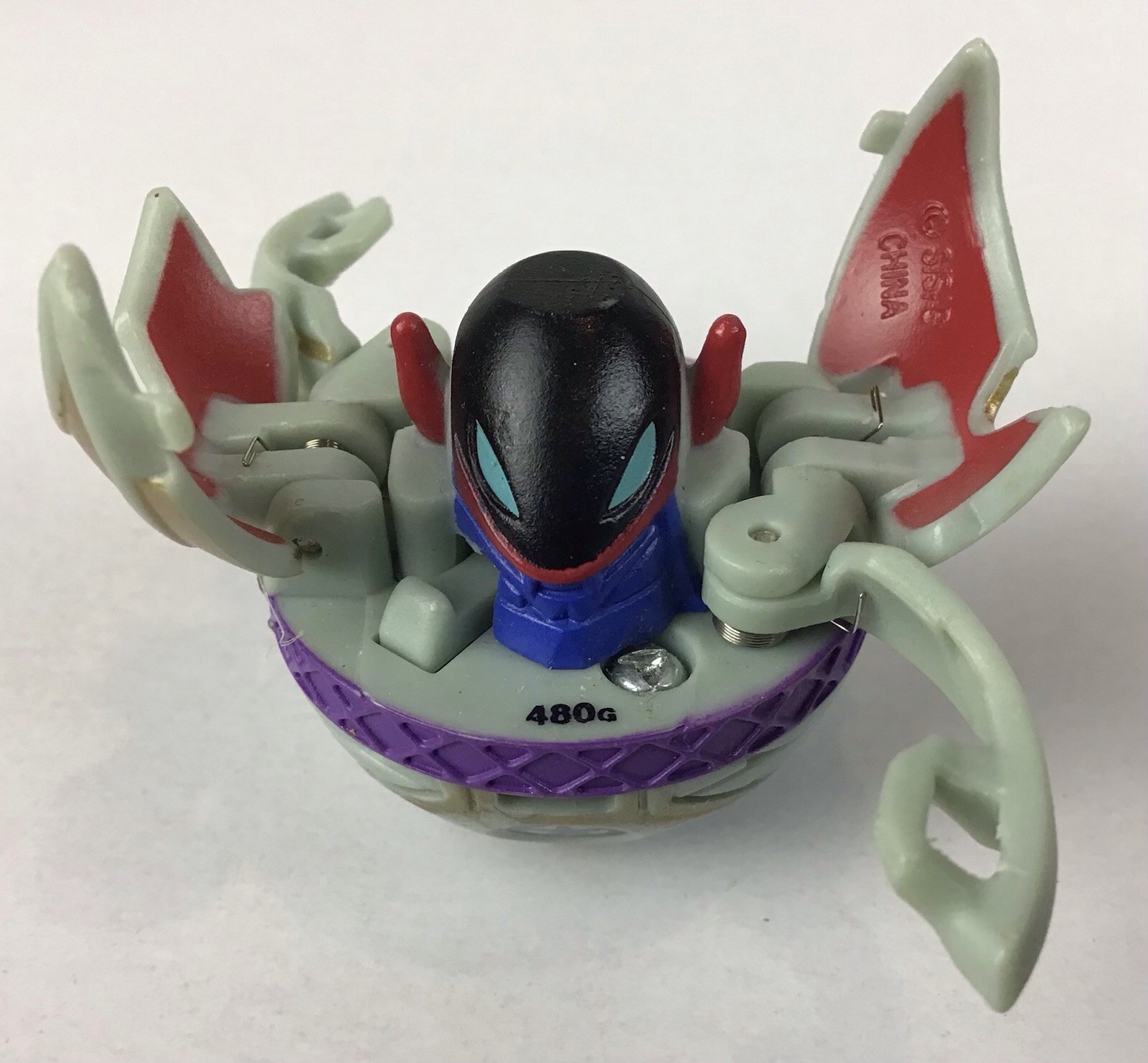 Bakugan Preyas Diablo Gray Haos 480G B2 Battle Brawlers Spin Master
