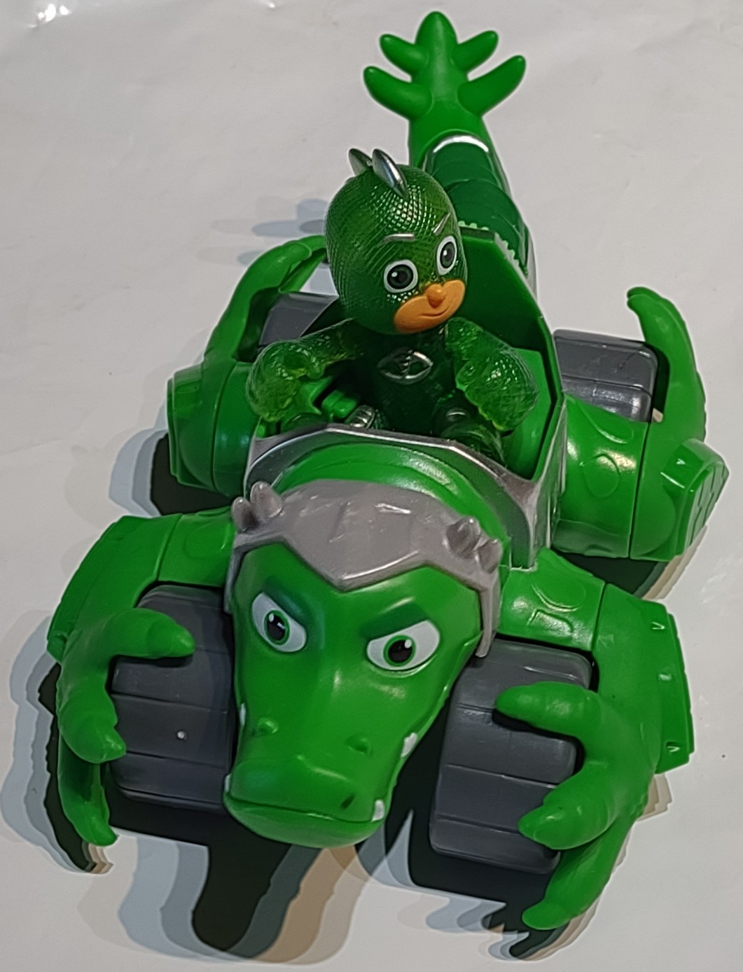 PJ Masks Animal Power Gekko Animal Rider Toy Car with Gekko Action Figure New