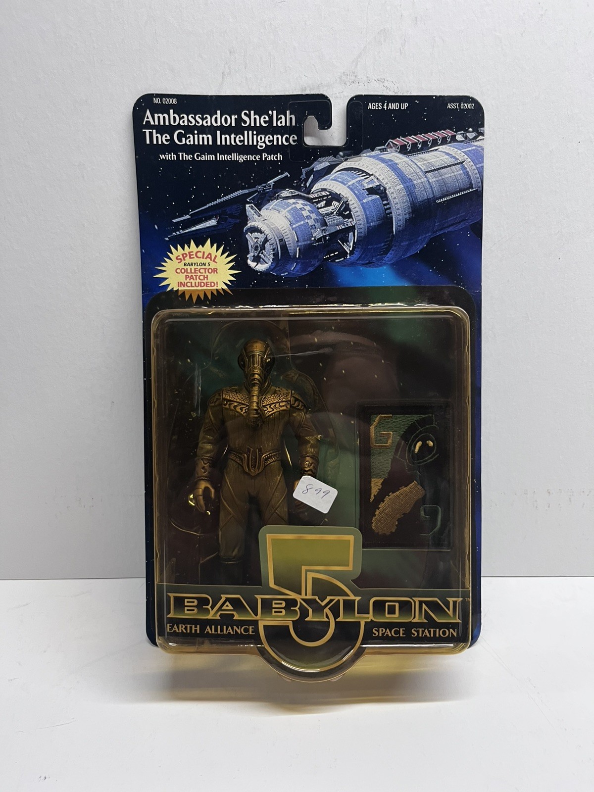 Babylon 5 Ambassador She&rsquo;Lah Figure Variant Brass w/ Black Trim 1999 N2 Toys NIB