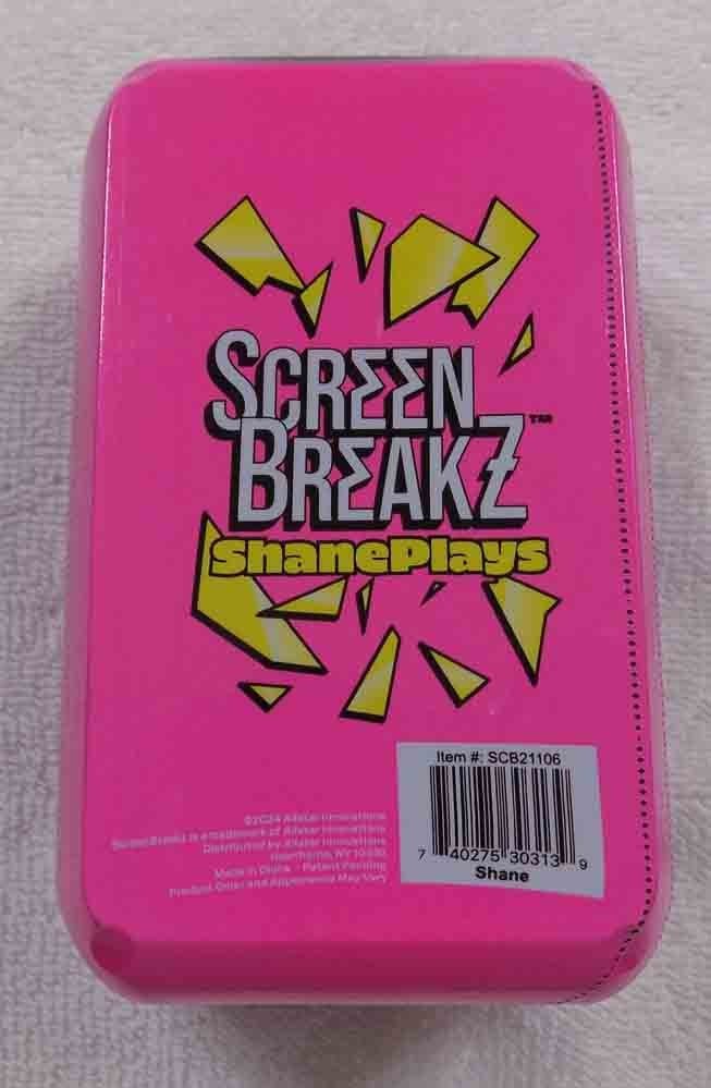 SCREENBREAKZ SHANEPLAYS * Pink Wrapped Packaging * NEW * FREE SHIPPING