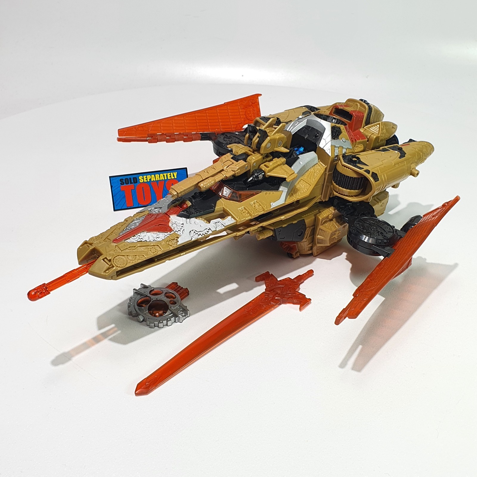 Transformers Cybertron GALAXY FORCE VECTOR PRIME 100% COMPLETE Voyager class