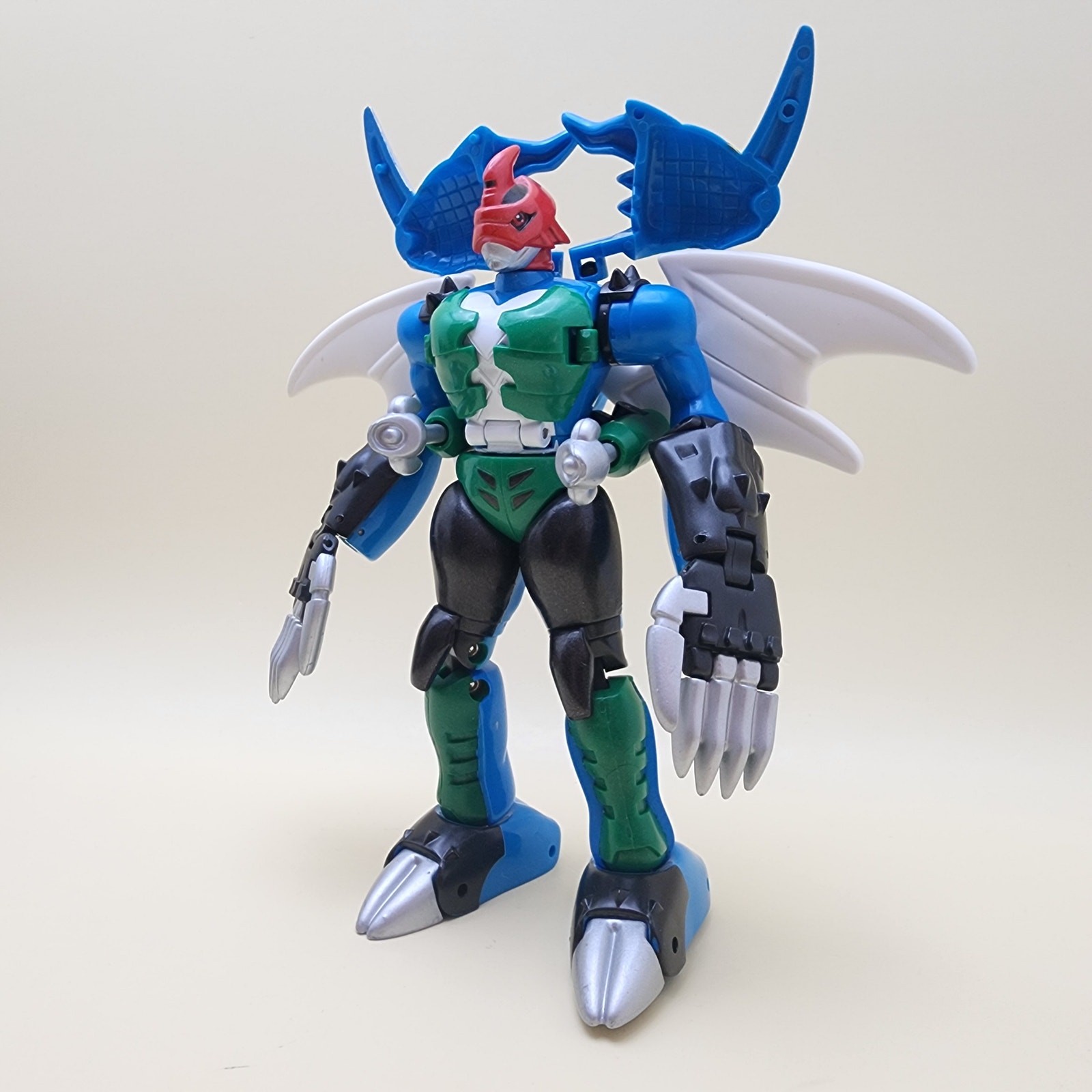 DIGIMON (Vtg 2000) PAILDRAMON XVmon Stingmon 6&Prime; Divolving Evolution COMPLETE