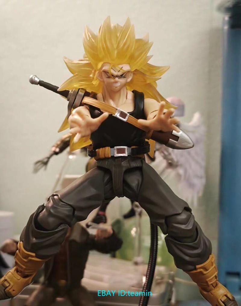 SSS Studio Trunks Transparent Yellow Hair 1/12 Action Figure In Stock