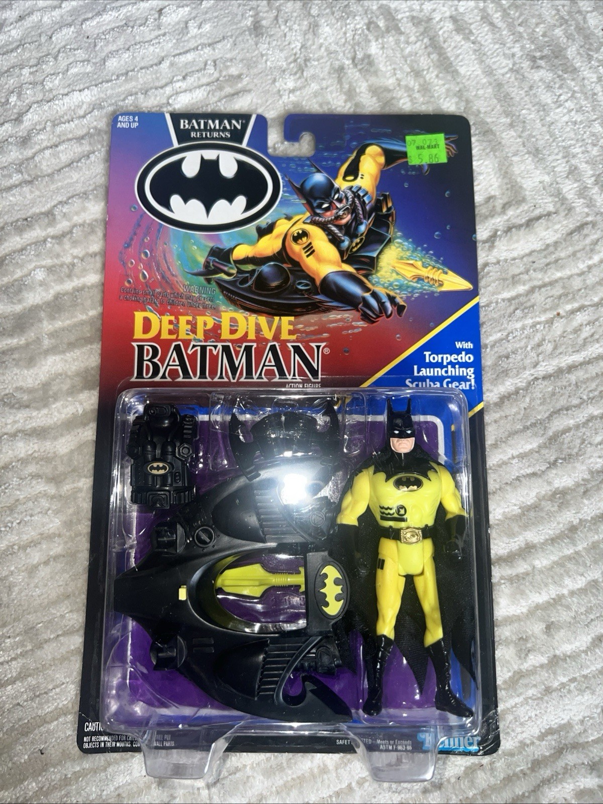 1991 Batman Returns DEEP DIVE BATMAN UNOPENED Vintage & Rare Sealed