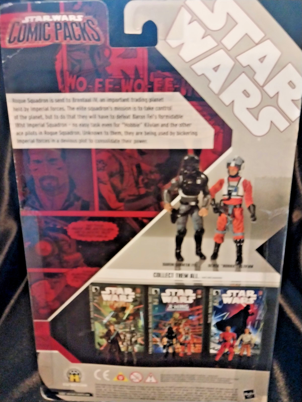 2007 Hasbro Star Wars COMIC PACKS #12 – X-Wing Rogue Squadron #24 – NEW Sealed