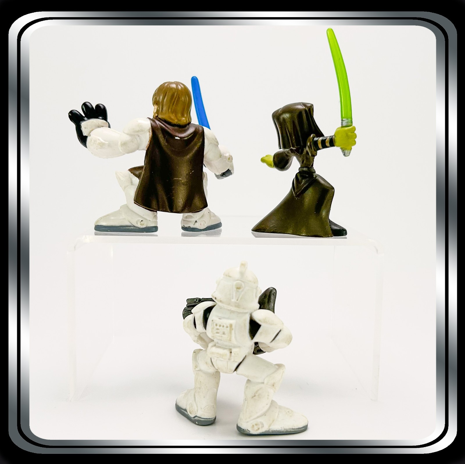 Playskool Star Wars Galactic Heroes: Clone Wars: Kenobi, Luminara, Clone Trooper