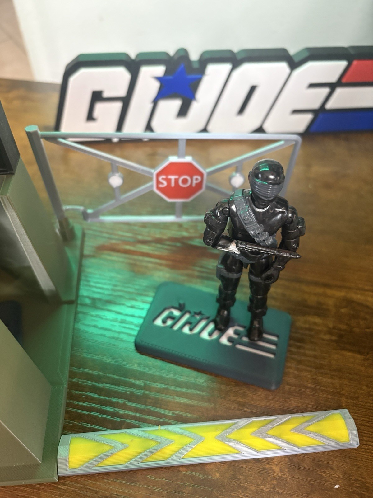 3.75 Scale Guard Tower Checkpoint Display –Compatible with GI Joe Action Figure
