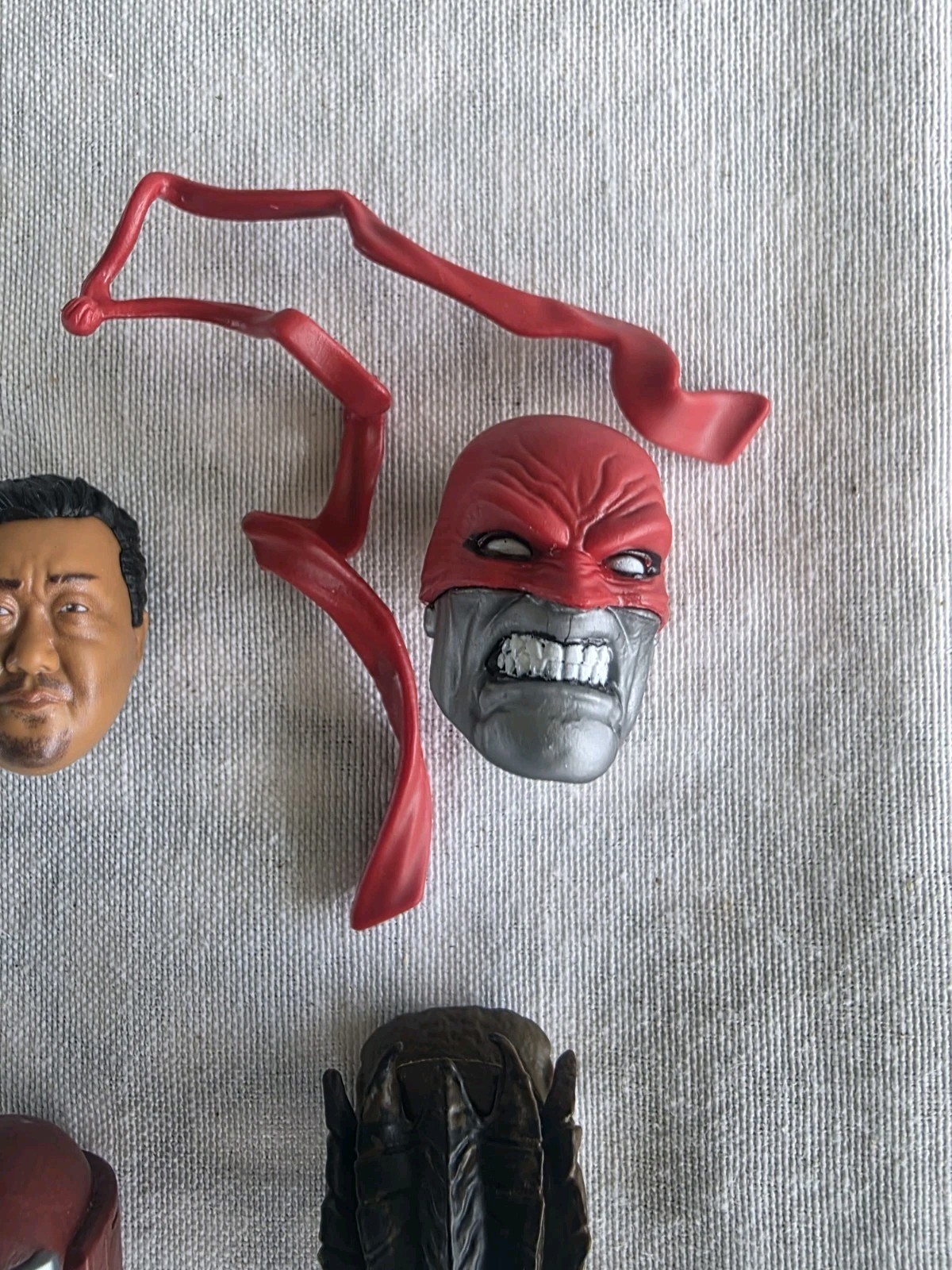 Marvel Legends Colossus Baf Head Crimson Dynamo Baf Head X-men Lot Of 4Heads🔥🔥