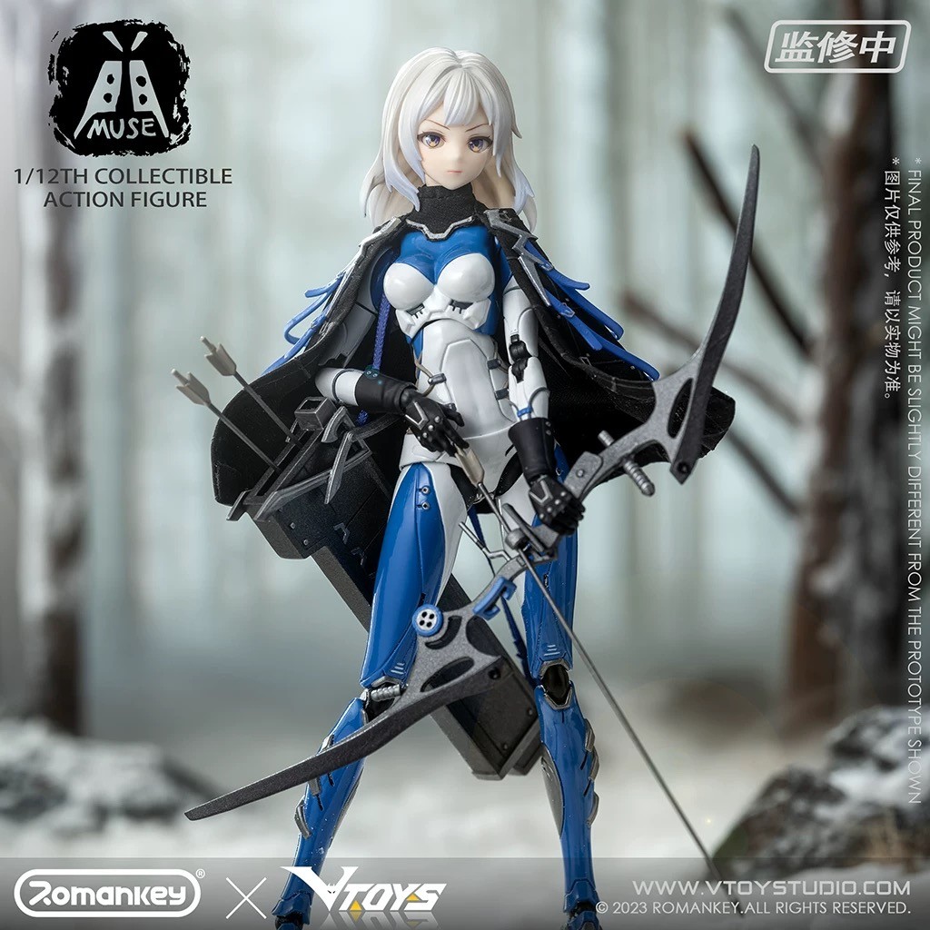 In stock New Romankey x VTOYS 1/12 MUSE 6&Prime; Collectible Action Figure