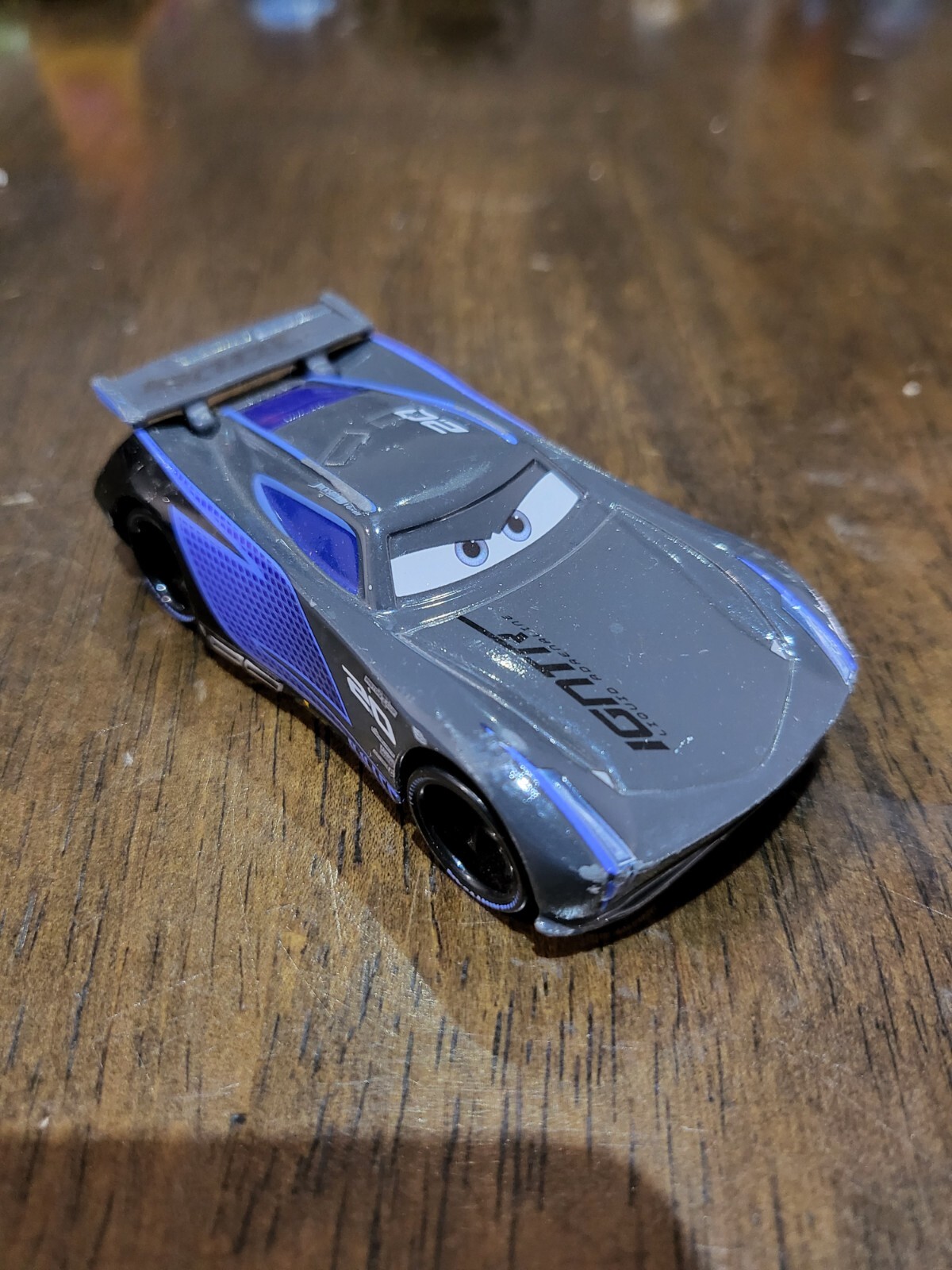 Mattel Disney Pixar Cars Jackson Storm Copper Canyon Speedway 1:55 Used