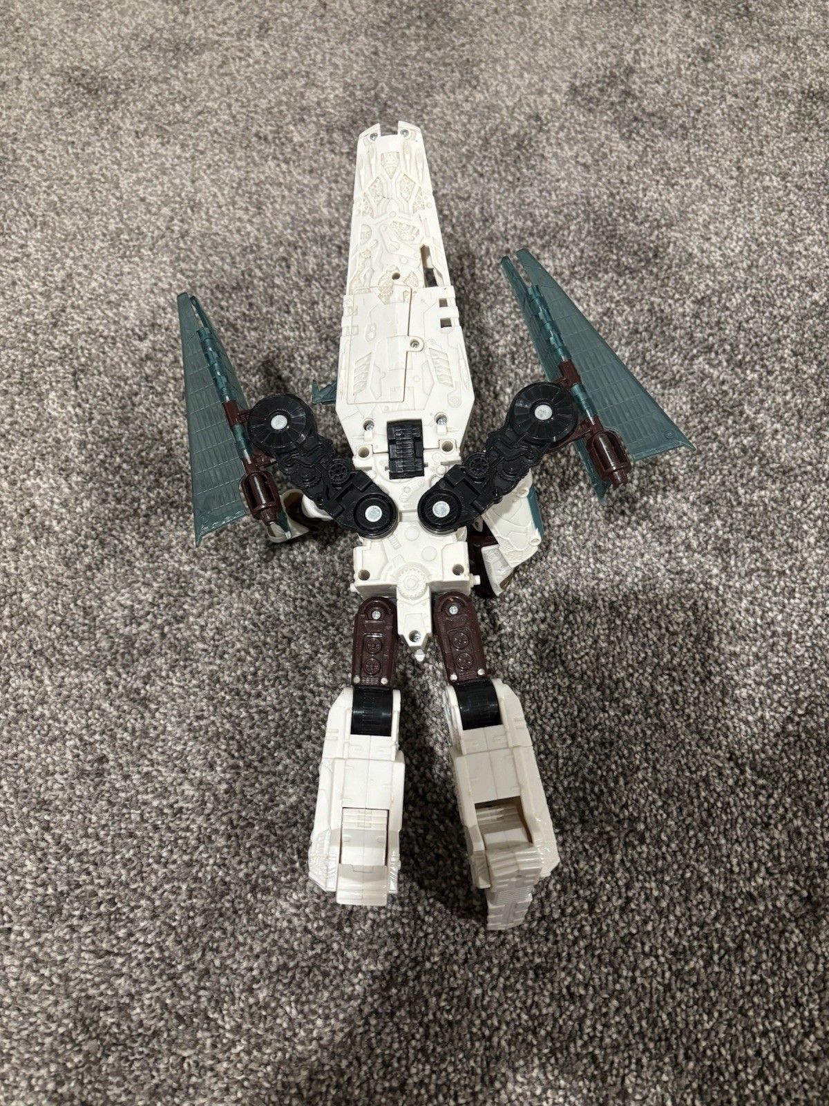 Hasbro Transformers Cybertron Voyager: Vector Prime Action Figure Incomplete
