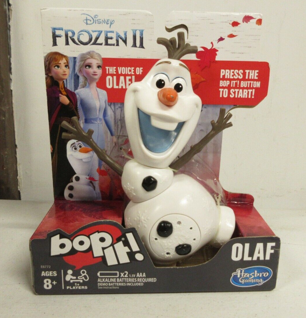 Disney Bop It Game Frozen Olaf Figure Version 2019 Hasbro Bop it B9S4