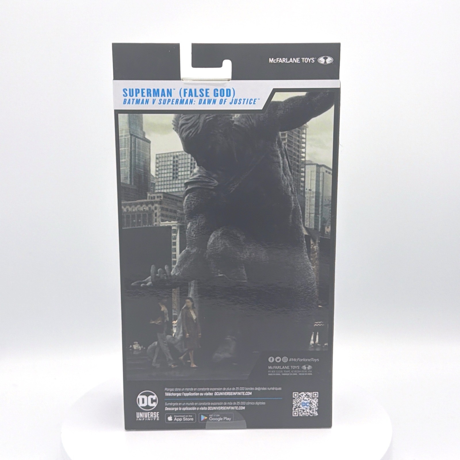 McFarlane DC Multiverse Superman False God Platinum Edition 7&Prime; Figure NIB