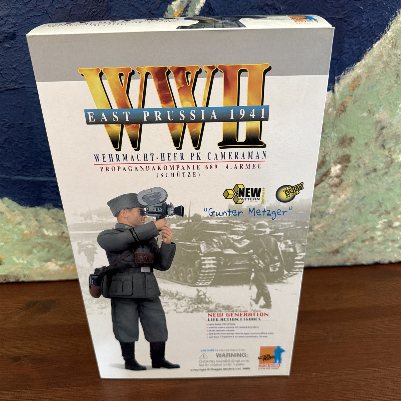 WWII 1/6 Action Figure Gunter Metzger Cameraman East Prussia 1941 Dragon Damage