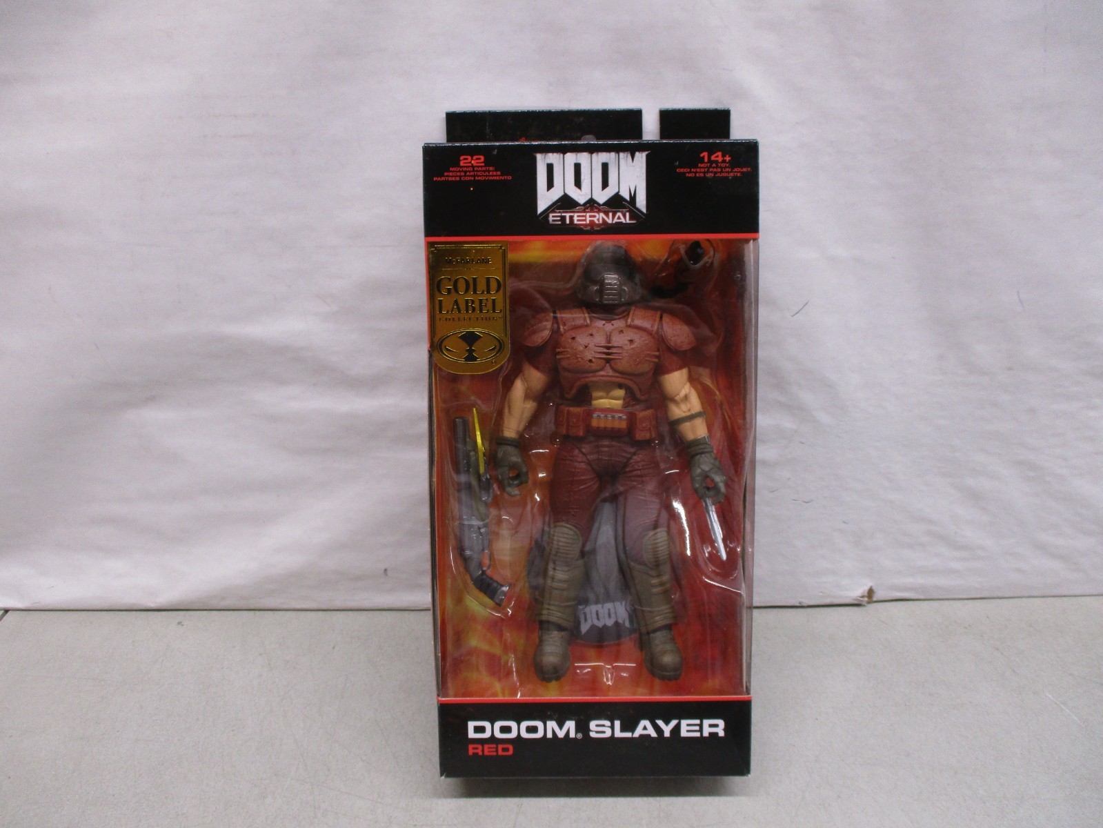 2023 McFarlane Doom Eternal Doom Slayer Red Gold Label