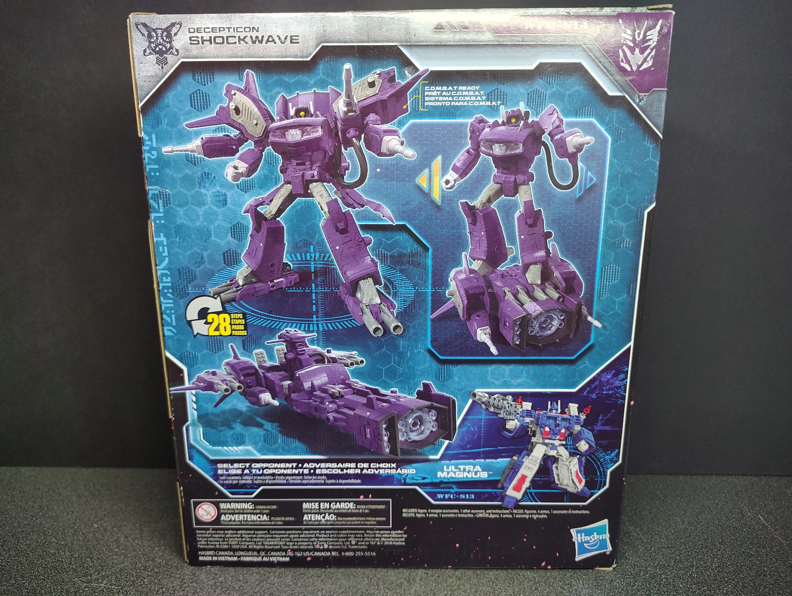 Transformers Shockwave WFC-S14 Siege War for Cybertron Leader Class NEW in Box!!